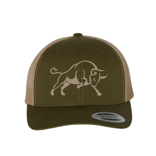 Bull - Kaki & Mesh Mousse - Logo Mousse